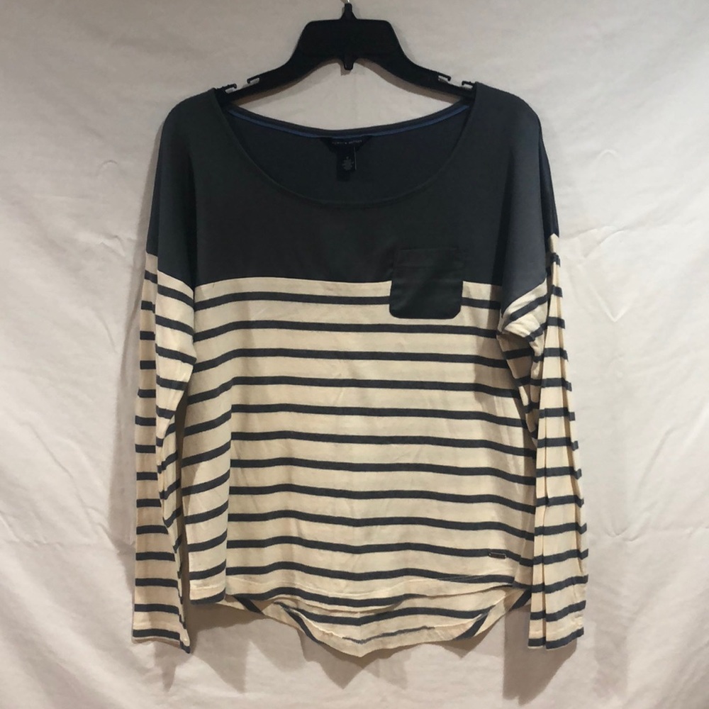 Long sleeve striped shirt